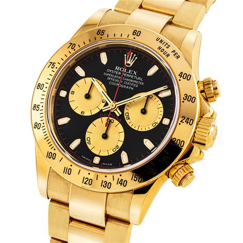 gold plated rolex daytona|daytona rolex gold price.